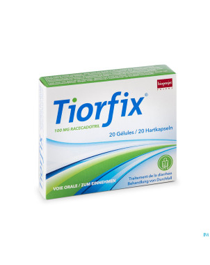 Tiorfix 100 mg adultes caps dur  20