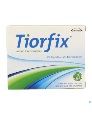 Tiorfix 100 mg adultes caps dur  20