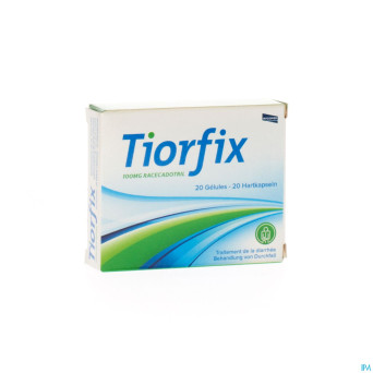 Tiorfix 100 mg adultes caps dur  20