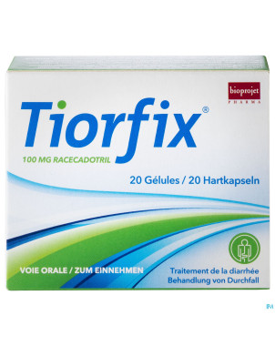 Tiorfix 100 mg adultes caps dur  20
