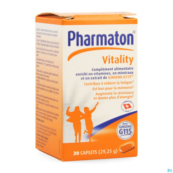 Pharmaton vitality caplets 30 nf