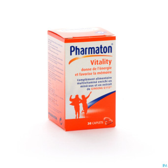 Pharmaton vitality caplets 30 nf