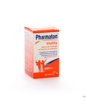 Pharmaton vitality caplets 30 nf
