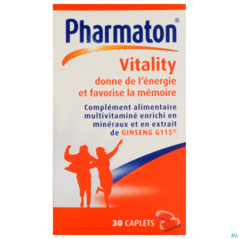 Pharmaton vitality caplets 30 nf