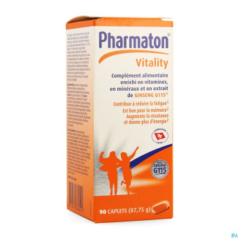 Pharmaton vitality caplets 90 nf