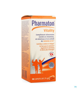 Pharmaton vitality caplets 90 nf