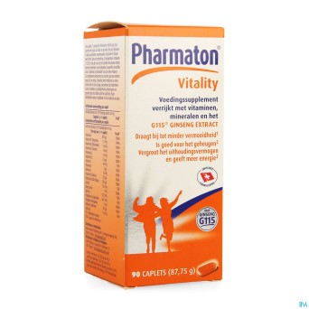 Pharmaton vitality caplets 90 nf