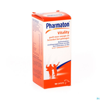 Pharmaton vitality caplets 90 nf