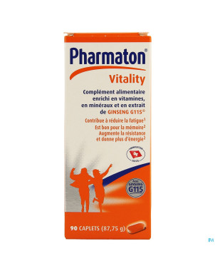 Pharmaton vitality caplets 90 nf