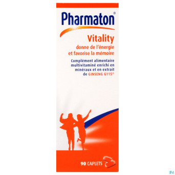Pharmaton vitality caplets 90 nf