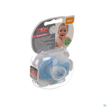 Nuby sucette natural flex  +6m    67512