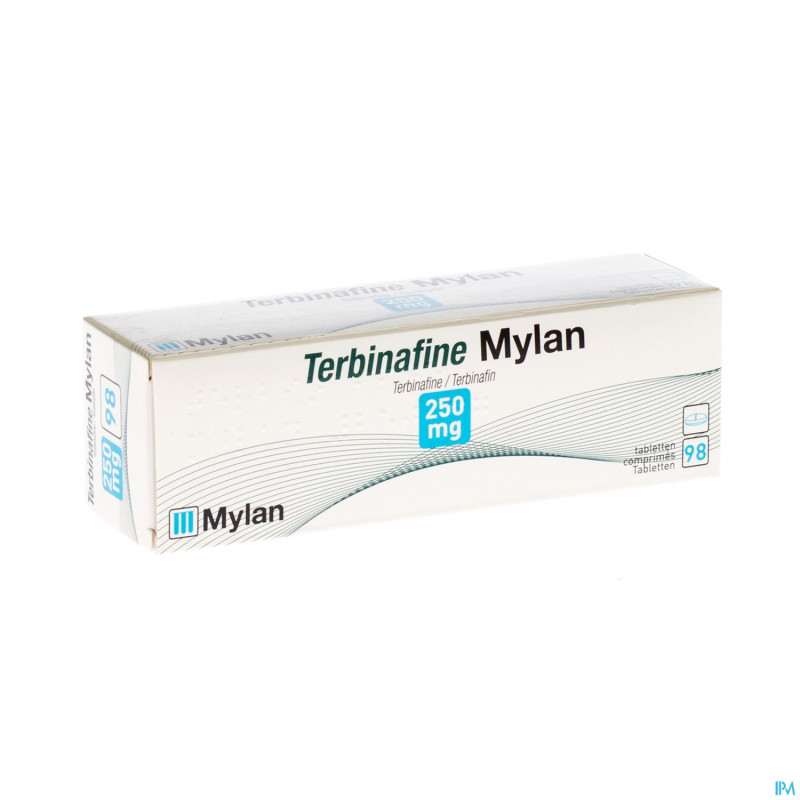 Terbinafine viatris 250mg comp 98