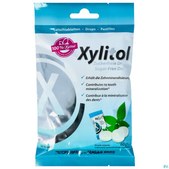 Miradent xylitol drops menthe past a sucer 26