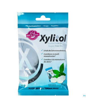 Miradent xylitol drops menthe past a sucer 26