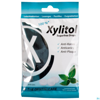 Miradent xylitol drops menthe past a sucer 26