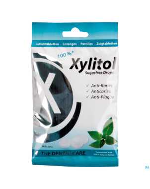 Miradent xylitol drops menthe past a sucer 26