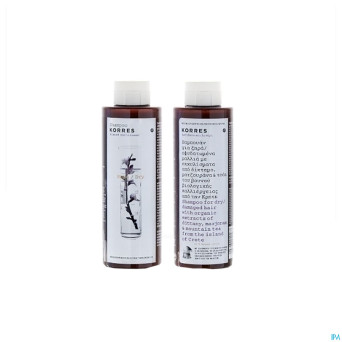 Korres kh shampooing almond&lineseed    250ml