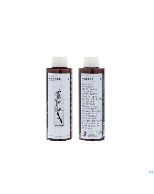 Korres kh shampooing almond&lineseed    250ml