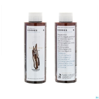 Korres kh shampooing nettle&licor.    250ml