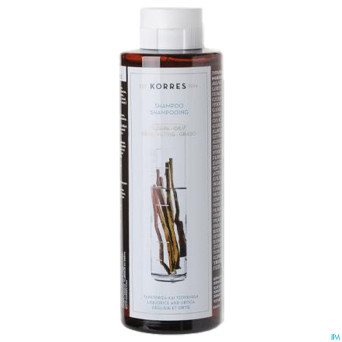 Korres kh shampooing nettle&licor.    250ml