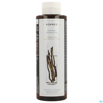 Korres kh shampooing nettle&licor.    250ml