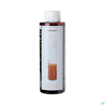 Korres kh shampooing rice p&tile    250ml
