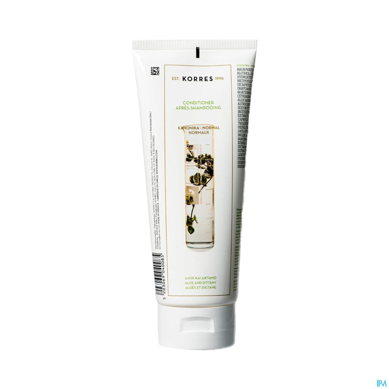 Korres kh conditioner aloe&ditanny    200ml
