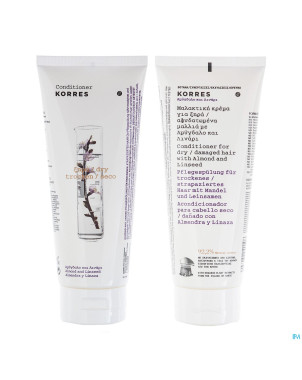Korres kh apres-shampooing almond&lineseed   200ml