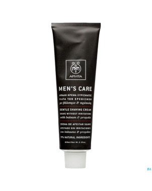 Apivita men care cr raser s/irritations tube 100ml