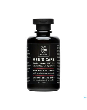 Apivita men care sh corps-cheveux    250ml
