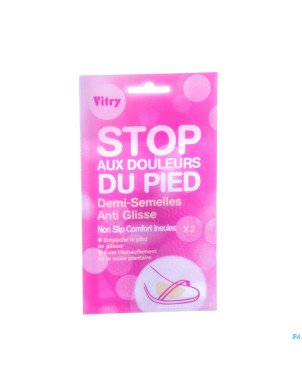 Vitry podologie nl 1/2 semelle a/glisse    2 pn582