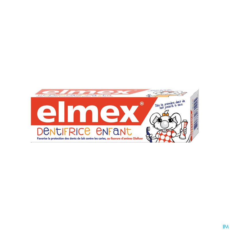 Elmex dentifrice enfant 50ml nf