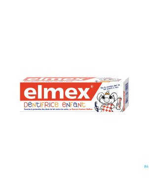 Elmex dentifrice enfant 50ml nf