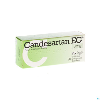 Candesartan eg 8mg comp 28x8mg