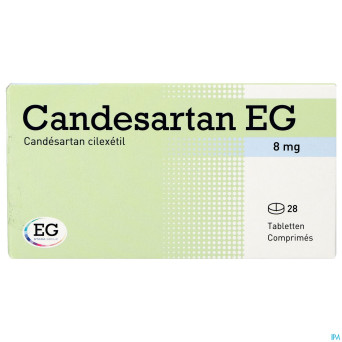 Candesartan eg 8mg comp 28x8mg