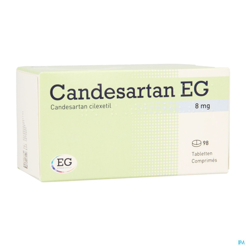 Candesartan eg 8mg comp 98x8mg