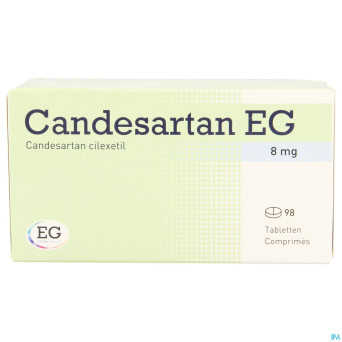 Candesartan eg 8mg comp 98x8mg