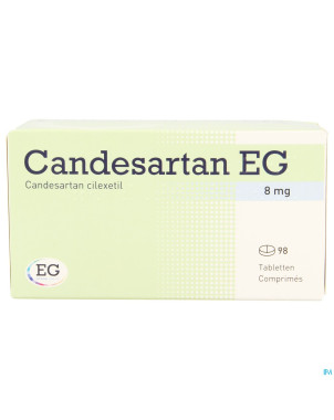 Candesartan eg 8mg comp 98x8mg