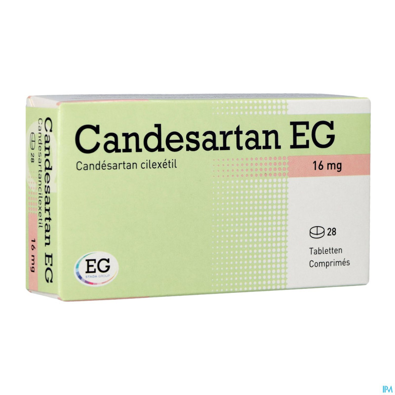 Candesartan eg 16mg comp 28x16mg