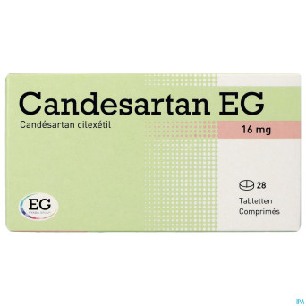 Candesartan eg 16mg comp 28x16mg
