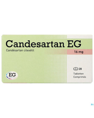 Candesartan eg 16mg comp 28x16mg