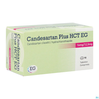 Candesartan plus hct eg 16mg comp 98x16mg/12,5mg