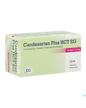Candesartan plus hct eg 16mg comp 98x16mg/12,5mg