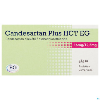 Candesartan plus hct eg 16mg comp 98x16mg/12,5mg