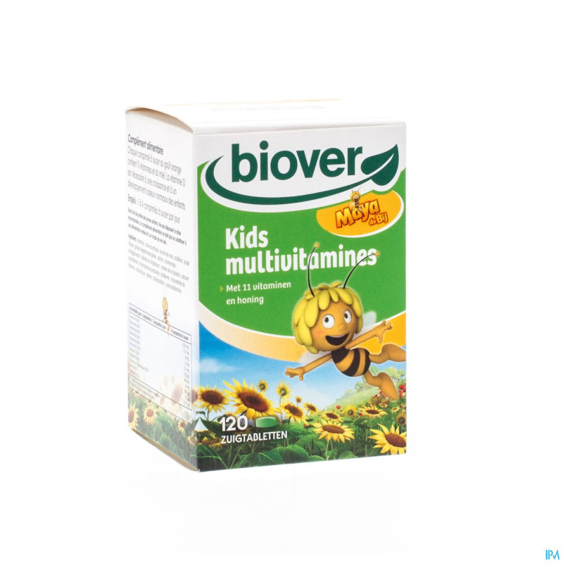 Kids multivitamines comp a sucer 120    biover