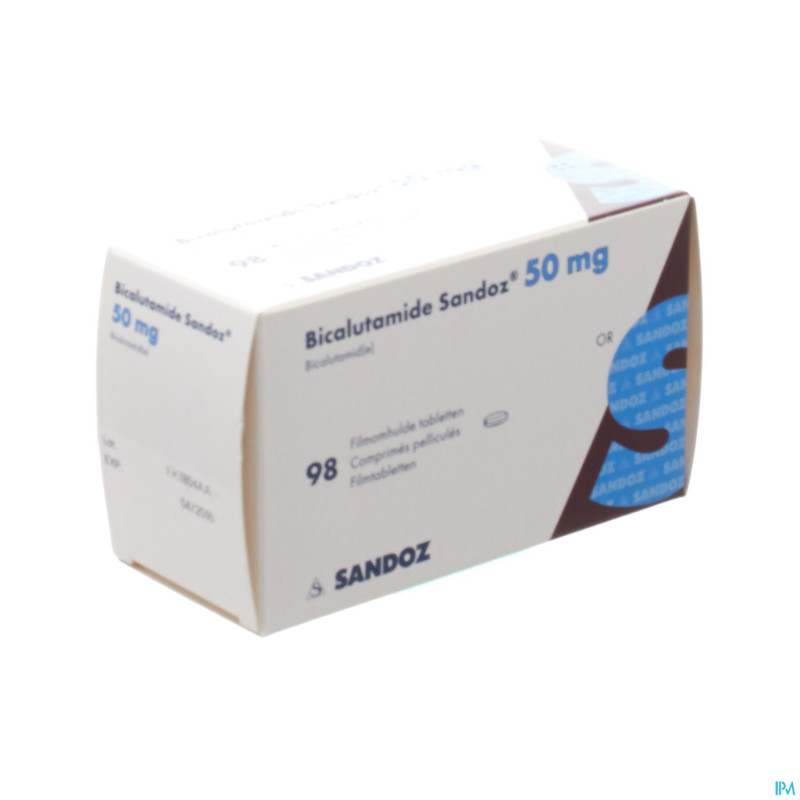Bicalutamide sandoz  50 mg comp pell 98 x 50mg