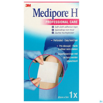 Medipore h 3m perforated 10cmx5m rouleau 1 2864p-s
