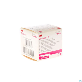 Medipore h 3m perforated  5cmx5m rouleau 1 2862p-s