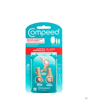 Compeed pansement ampoules mixpack 5