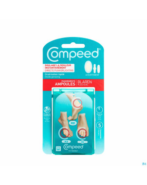 Compeed pansement ampoules mixpack 5
